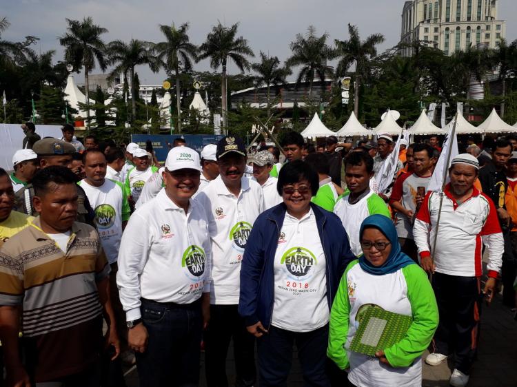 Menteri LHK Luncurkan Zero Waste City, Berharap Daerah Lain Ikut Mencontoh