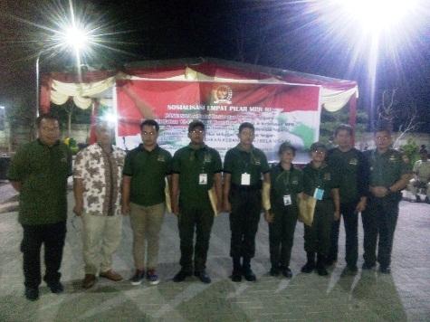 Resimen Mahasiswa Ikuti Sosialisasi 4 Pilar MPR RI