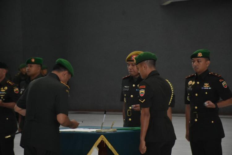 Pangdam I/BB Pimpin Upacara Sertijab Danden Arhanud dan Danden Zipur