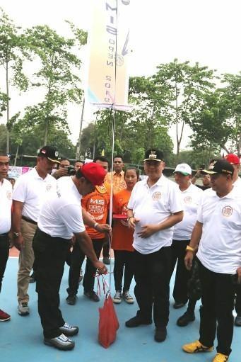 Wali Kota Medan Buka Indonesia Roller Sport Series II Medan Inline Skate Open 2019