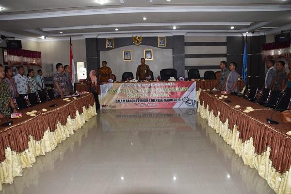 Jelang Pemilu, Pemko Sibolga Gelar Sosialisasi Posko Situasional Konflik