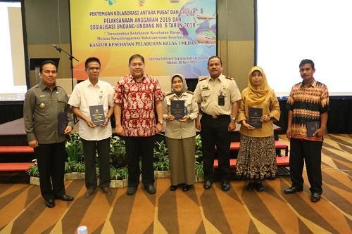Walikota Medan Hadiri Pertemuan Kolaborasi Antara Pusat dan Daerah Terkait Pelaksanaan Anggaran 2019 dan Sosialisasi UU Nomor 6 Tahun 2018 tentang Kekarantinaan Kesehatan