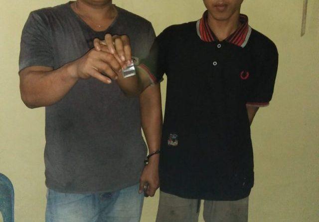 Dua Pria Pemakai Sabu Diringkus Polsek Selesai Binjai