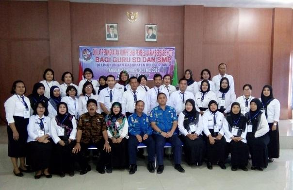 Pemkab Deli Serdang Buka Diklat Peningkatan Kompetensi Pembelajaran Berbasis HOTS Bagi Guru SD dan SMP