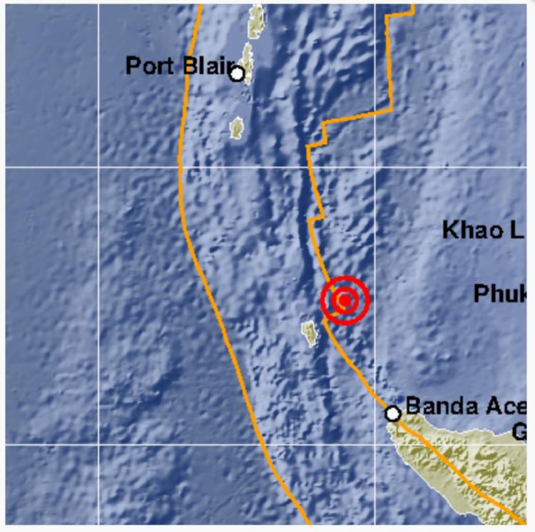 Pulau Sabang Diguncang Gempa 5.1 SR