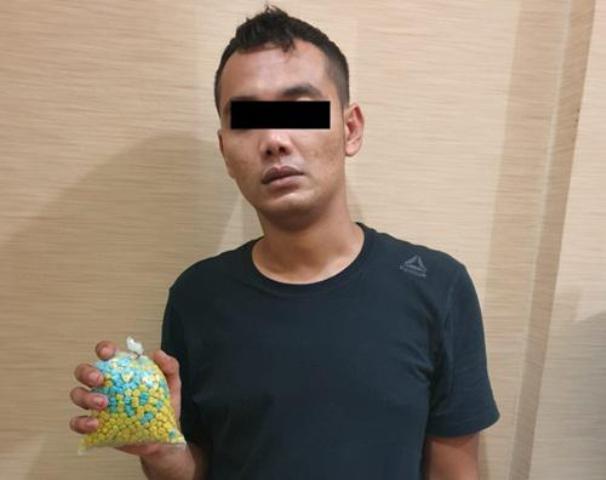 Polisi Amankan 1000 Pil Ekstasi Jenis Baru dari Eks Pegawai Honorer Pemko Medan