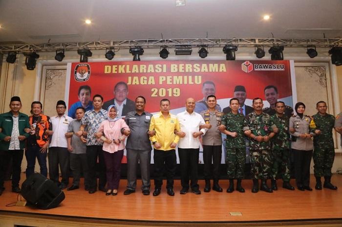Kapolrestabes Medan Gelar Deklarasi Pemilu Damai