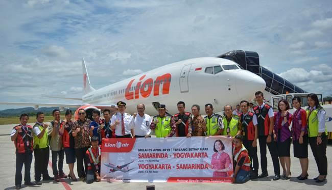 Lion Air Resmikan Destinasi Baru, Rute Samarinda-Yogyakarta