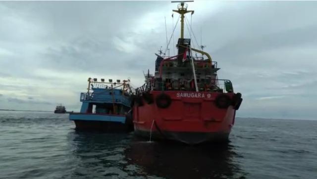 MT Samugara 9 Tertangkap Bawa BBM Illegal, Bakamla RI Serahkan Kapal Tangker ke Polair