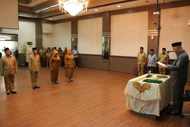 Inilah Empat Kepala Dinas Baru yang Dilantik Wali Kota Medan