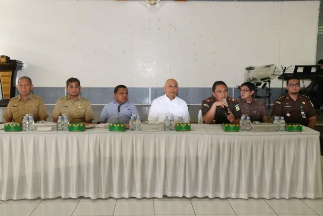 Terkait Pengelolaan Dana Kelurahan, Lurah se-Kota Medan Ikuti Pengarahan TP4D Kajari Medan 