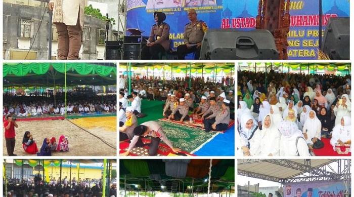 Tabligh Akbar Polres Padangsidimpuan Dihadiri Ribuan Warga