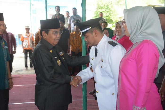 Wabup Deli Serdang Lantik Kepala Desa Sena