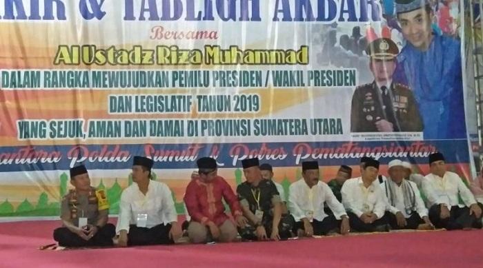 Peringati Isra Miraj, Polres Pematang Siantar Gelar Zikir dan Tabligh Akbar