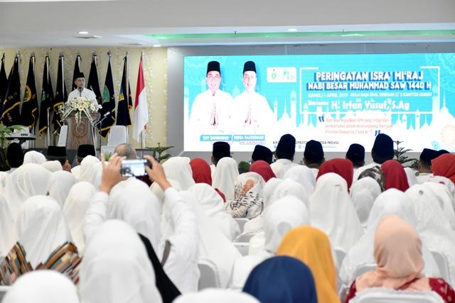 Pemprovsu Gelar Isra Miraj, Wagubsu Ajak ASN Bekerja Ikhlas dan Tulus