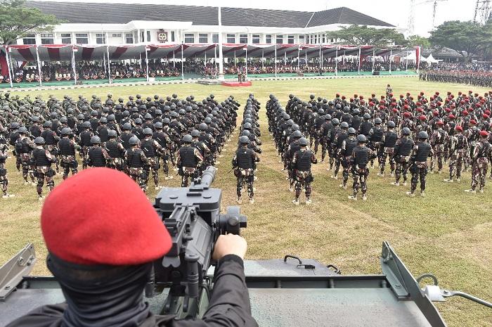 HUT ke-67 Kopassus, Panglima TNI: Kehormatan Prajurit Ditentukan Loyalitas Kepada Pimpinan