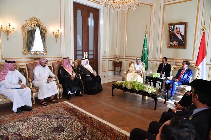 Presiden Jokowi dan Menteri Energi Arab Saudi Bahas Kerja Sama di Bidang Energi