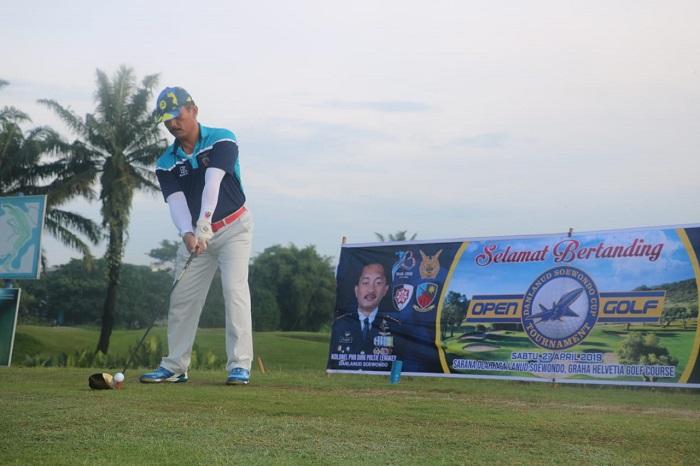 120 Golfer Ikut Turnamen Piala Danlanud Cup Tahun 2019 di Lanud Soewondo Medan