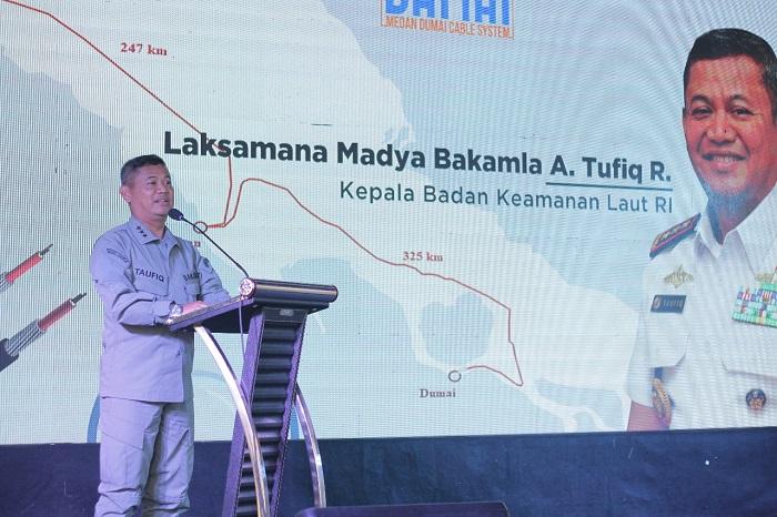Kepala Bakamla Hadiri Peluncuran SKKL DAMAI di Batam