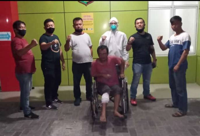 Polsek Pancur Batu Tembak Pelaku Pencurian Kabel 