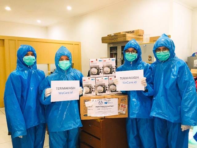 WeCare.id Resmi Luncurkan #APDUntukNegeri, Distribusikan Lebih dari 400 APD