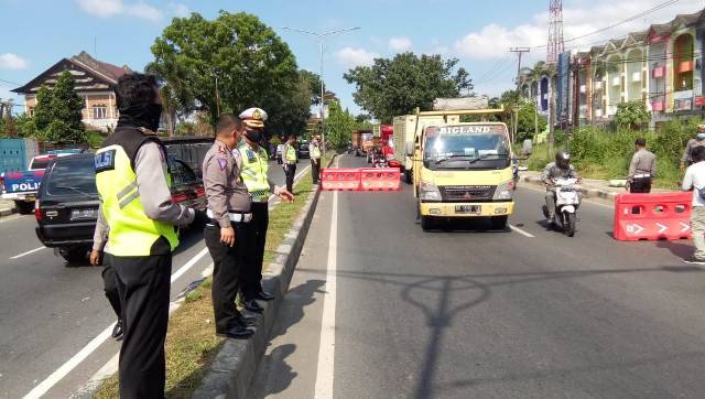 Satlantas Polrestabes Medan Gelar Operasi Ketupat 2020