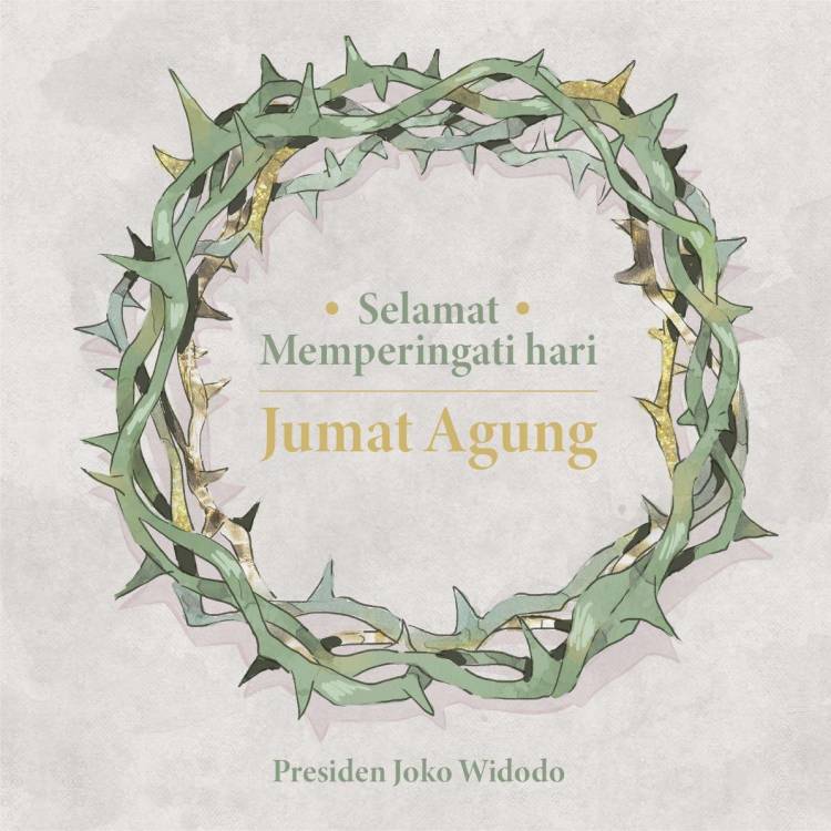 Ini Pesan Presiden di Hari Jumat Agung
