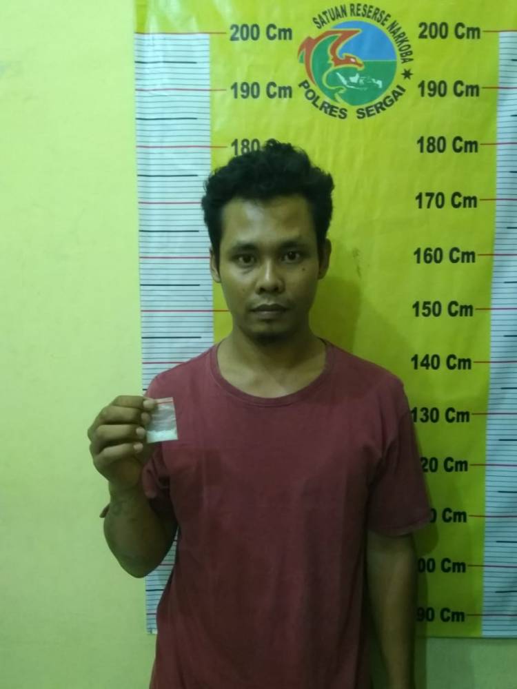 Pengedar Sabu Diciduk Satnarkoba Polres Sergai