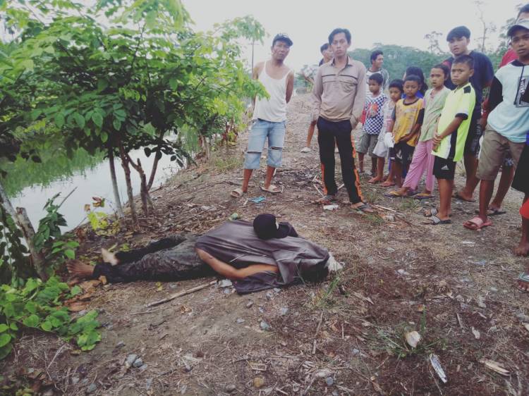 Ditemukan Tewas Tenggelam, Mayat Pria Paruh Baya Dievakuasi Jajaran Polresta Deli Serdang