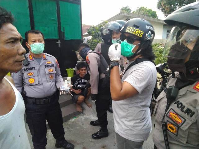 Edarkan Sabu, Indra Sitompul Diamankan Polisi di Jalan Denai