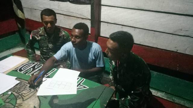 Putra Papua Ingin Jadi TNI, Personel Yonif 411 Kostrad Berikan Arahan dan Pembinaan