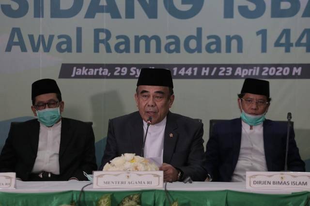 Hasil Sidang Isbat, Pemerintah Tetapkan Awal Ramadan 1441H Besok, Jumat 24 April 2020