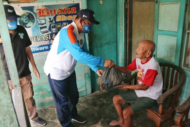 Akhyar Nasution Apresiasi Bantuan Sembako dari Gerakan Muslim Millenial kepada Masyarakat Kota Medan