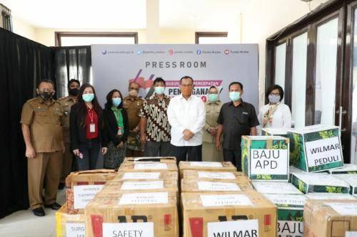 Plt Wali Kota Medan Apresiasi Bantuan APD dari Wilmar Peduli