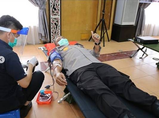 Stok Darah di PMI Menipis, Kapolda Sumut Martuani Sormin Ajak Personil Donor Darah