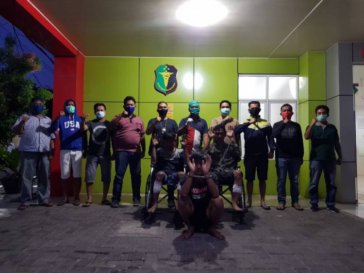 Dua Pelaku Jambret Tumbang Ditembak Polisi 