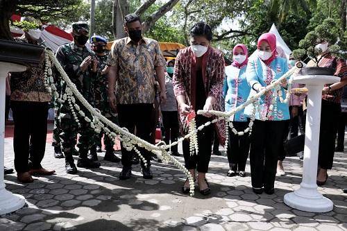Peringatan HKG PKK ke-49, Wali Kota Medan Buka Pameran Bursa Tanaman Hias di Taman Ahmad Yani