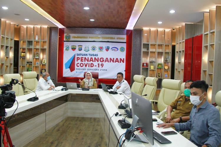 Irman Oemar Tekankan Pentingnya Komunikasi Percepatan Penanganan Covid-19 di Sumut