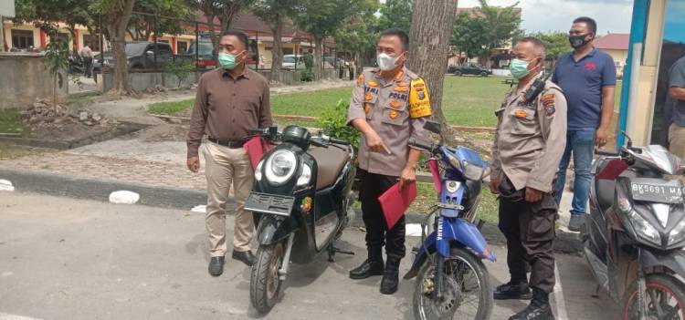 Beraksi di 22 TKP, Tujuh Pelaku Curanmor Diringkus Polrestabes Deli Sedang