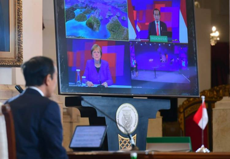 Kanselir Angela Merkel Harap Hannover Messe Berkontribusi Perkuat Ekonomi Indonesia-Jerman