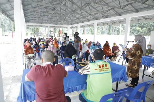 Bersama Satgas BKB Sumut, Dinkes Asahan Gelar Baksos ke Masyarakat