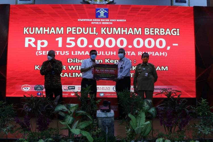 Menkumham Resmikan 22 Desa Sadar Hukum di Sulteng, Yasonna Laoly: Sosialisasi Hukum Itu Penting