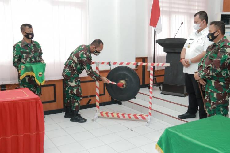 Wakil Walikota Gunungsitoli Hadiri Acara Penutupan TMMD ke-110 Tahun 2021