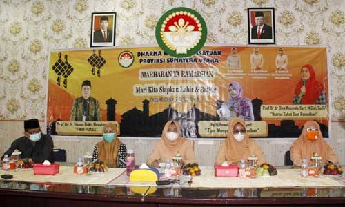 Workshop Virtual DWP se- Sumut, Nawal Lubis Berbagi Tips Menyambut Ramadan