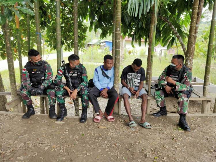 Satgas Pamtas Yonif Mekanis 512/QY Ingatkan Bahaya Narkoba