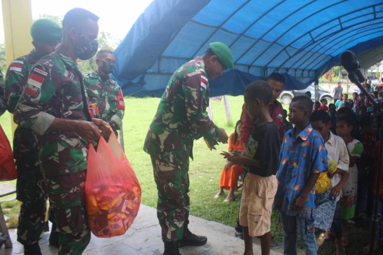 Dansatgas Pantau Langsung Paskah di Tanah Papua