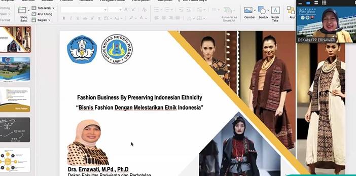 Prodi Pendidikan Tata Busana FT Unimed Ajak Mahasiswa Berbisnis di Dunia Fashion