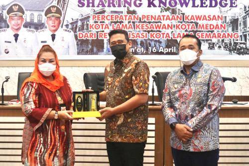 Pemko Medan Gelar Sharing Knowledge Percepatan Penataan Kota Lama Kesawan dari Revitalisasi Kota Lama Semarang