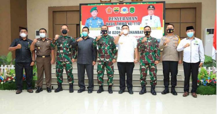 Bupati Labura Apresiasi Kegiatan TNI Manunggal Membangun Desa Labuhanbatu