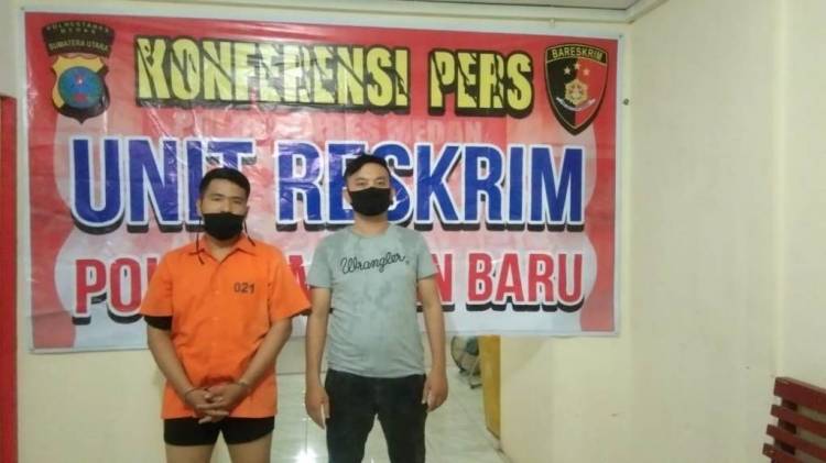 Simpan Narkoba, Harry Ditangkap Polisi di Medan